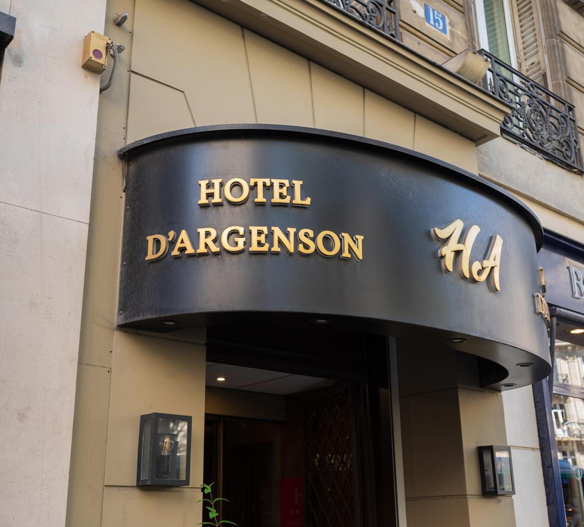 阿尔根松酒店 巴黎 外观 照片